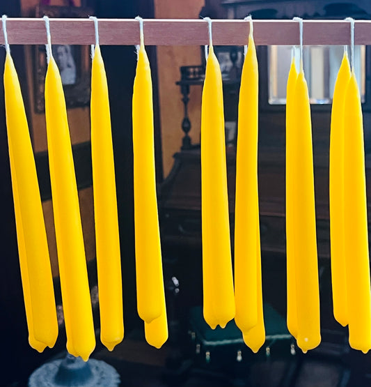 Beeswax candles